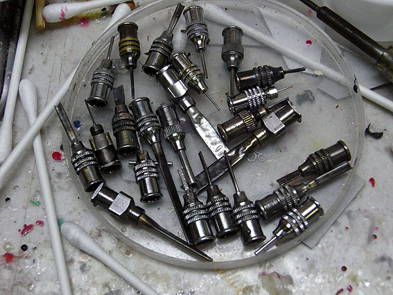 注射器に取り付ける自作の針