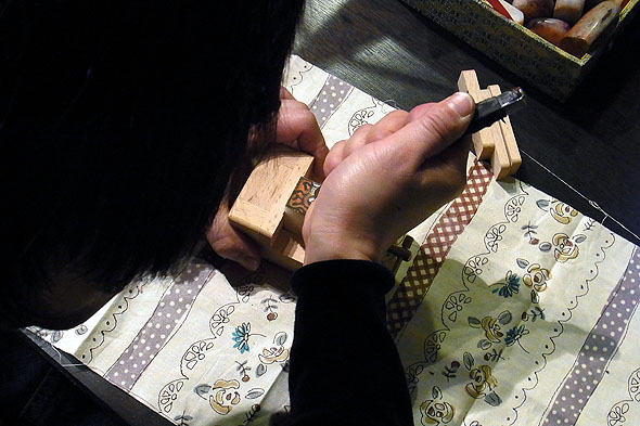 Mさんの落款印「龍」