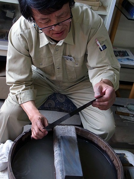 砥ぎ師中野由唱さん