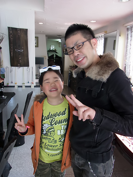taitakuくんとkanataくん親子
