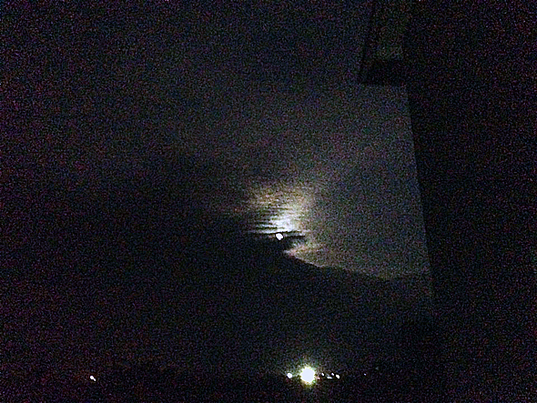 東川の夜空