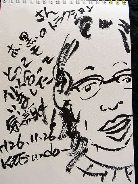ターニャさんの似顔絵