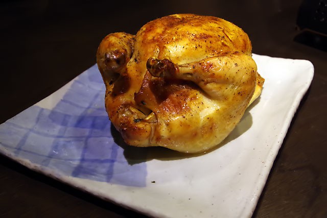 Tomoちゃんが作った丸ごとチキン