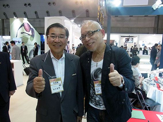 2011年IOFT で牧野市長と