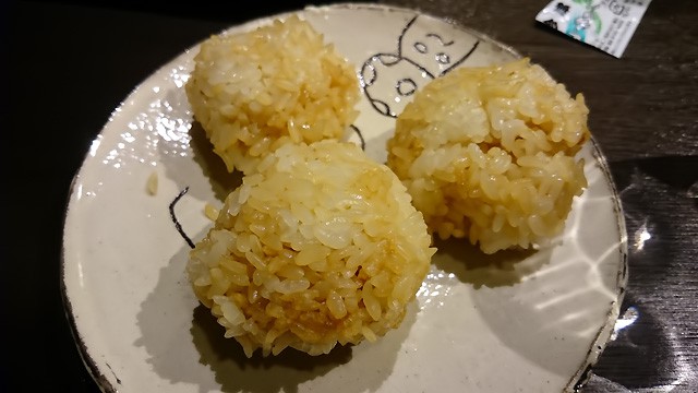 おこげのおにぎり