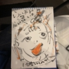 記事:久しぶりに描いた似顔絵のサムネイル画像